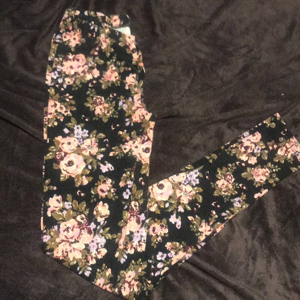 Floral legging